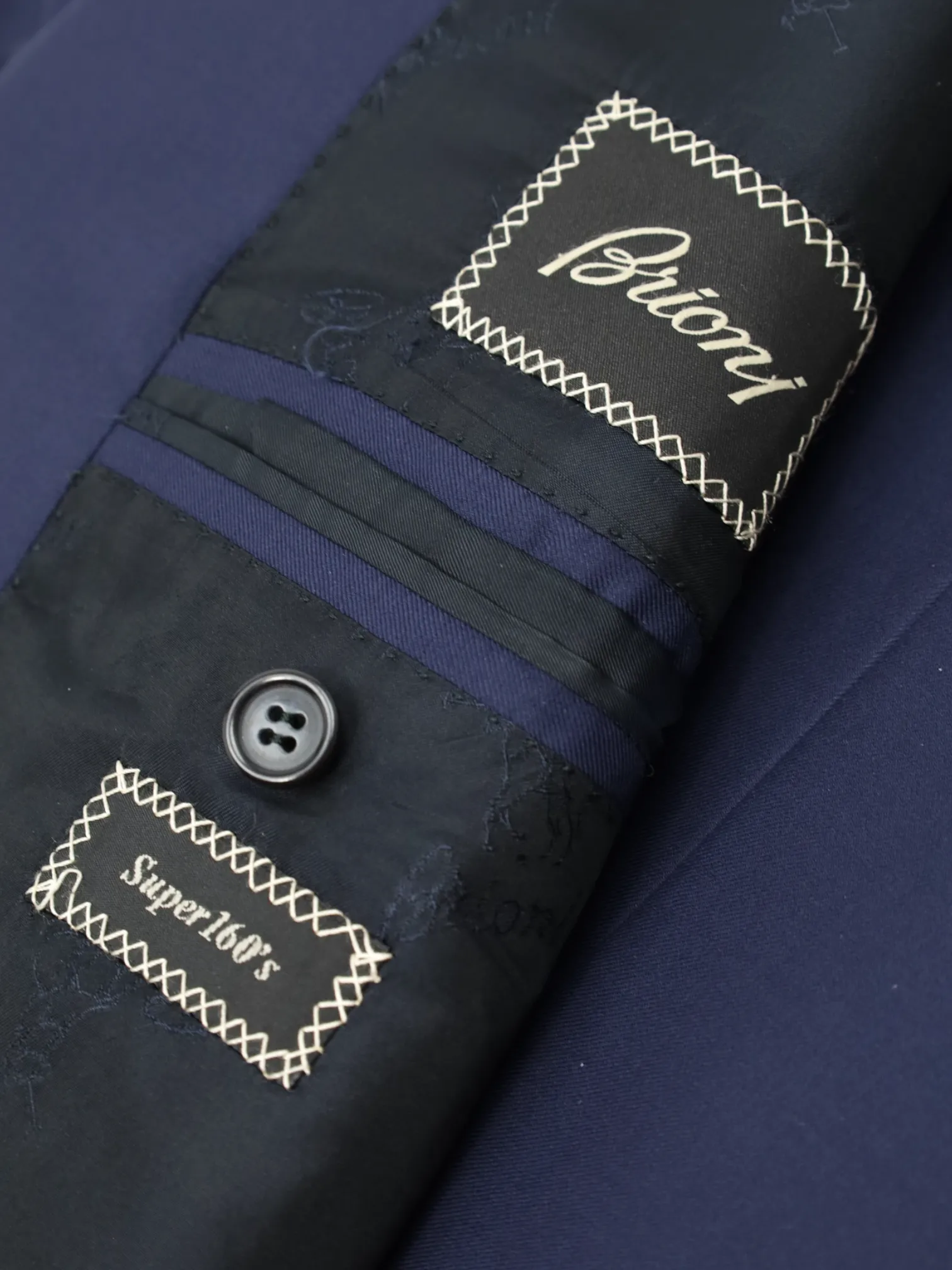 Brioni Blue Super 160's Chigi Jacket
