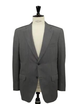 Brioni Light Grey Micro-Stripe Silk & Cashmere Chigi Suit