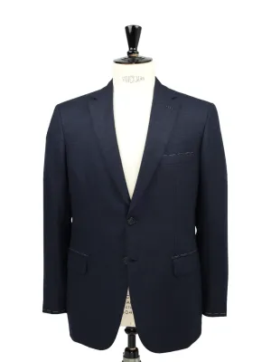 Brioni Navy Cashmere Glenplaid Colosseo Jacket