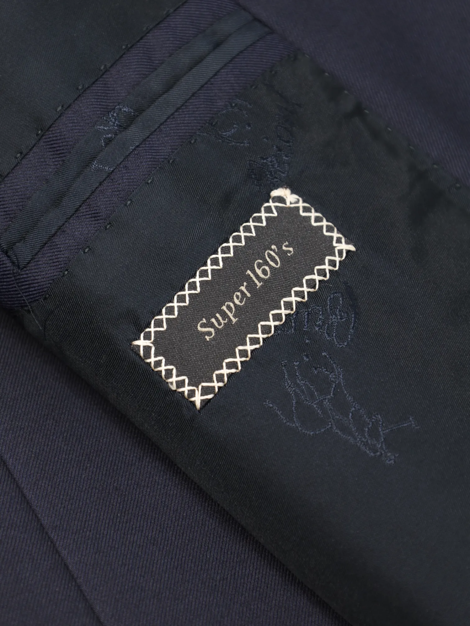 Brioni Navy Essential 3-Piece Super 160's Suit