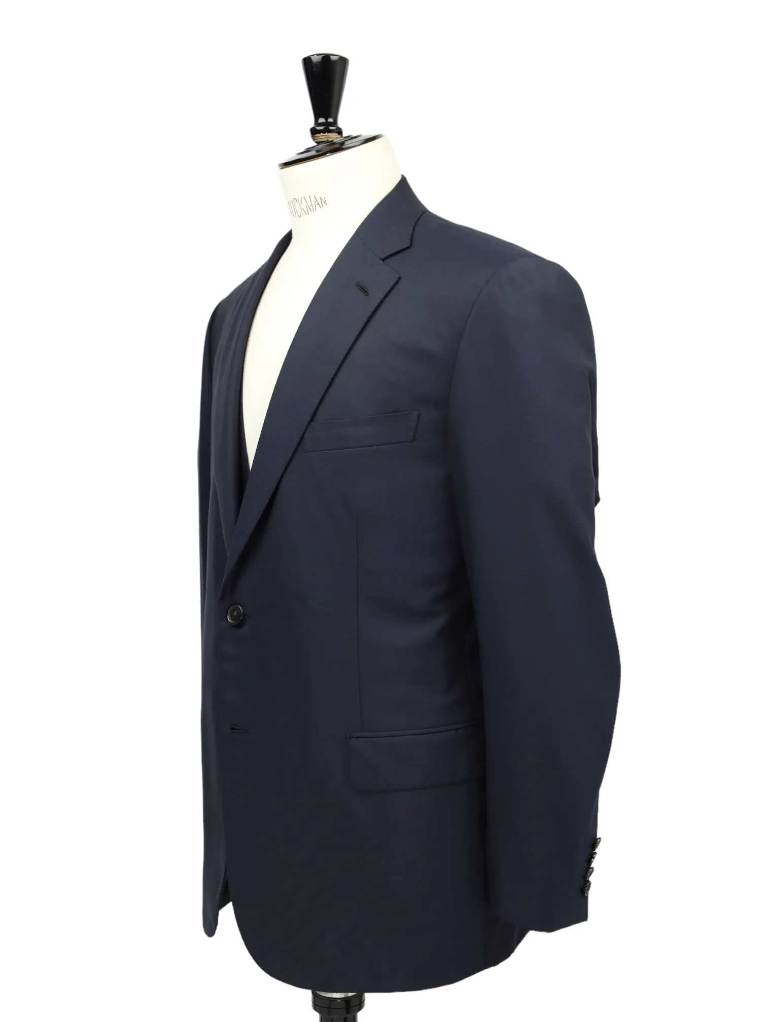 Brioni Navy Essential 3-Piece Super 160's Suit