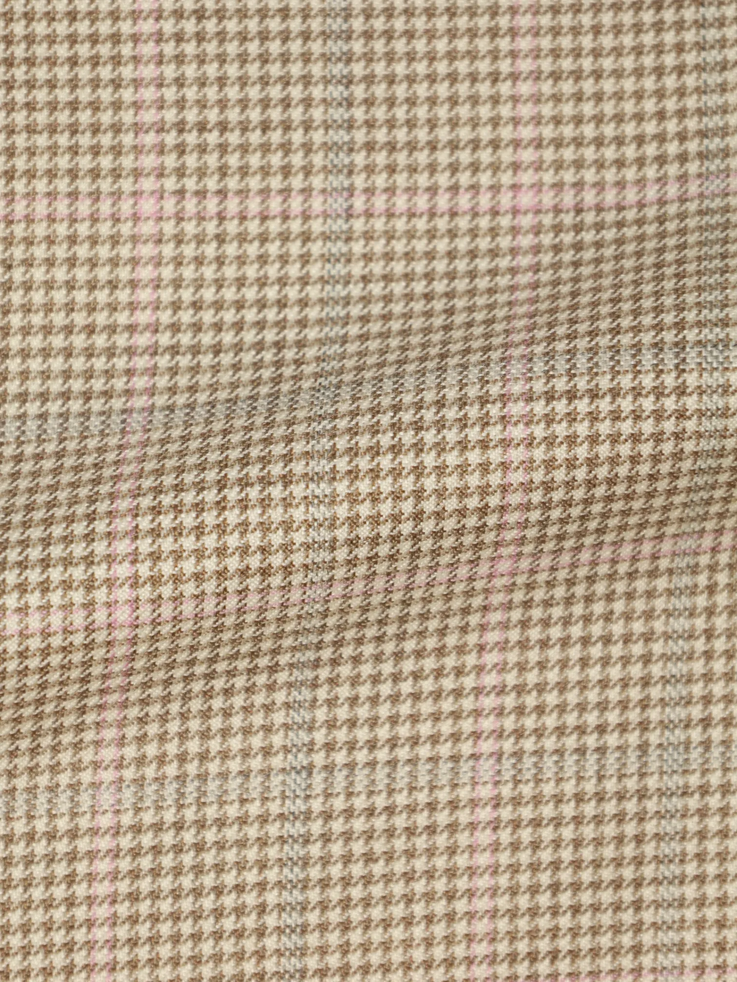 Brioni Taupe Glenplaid Jacket