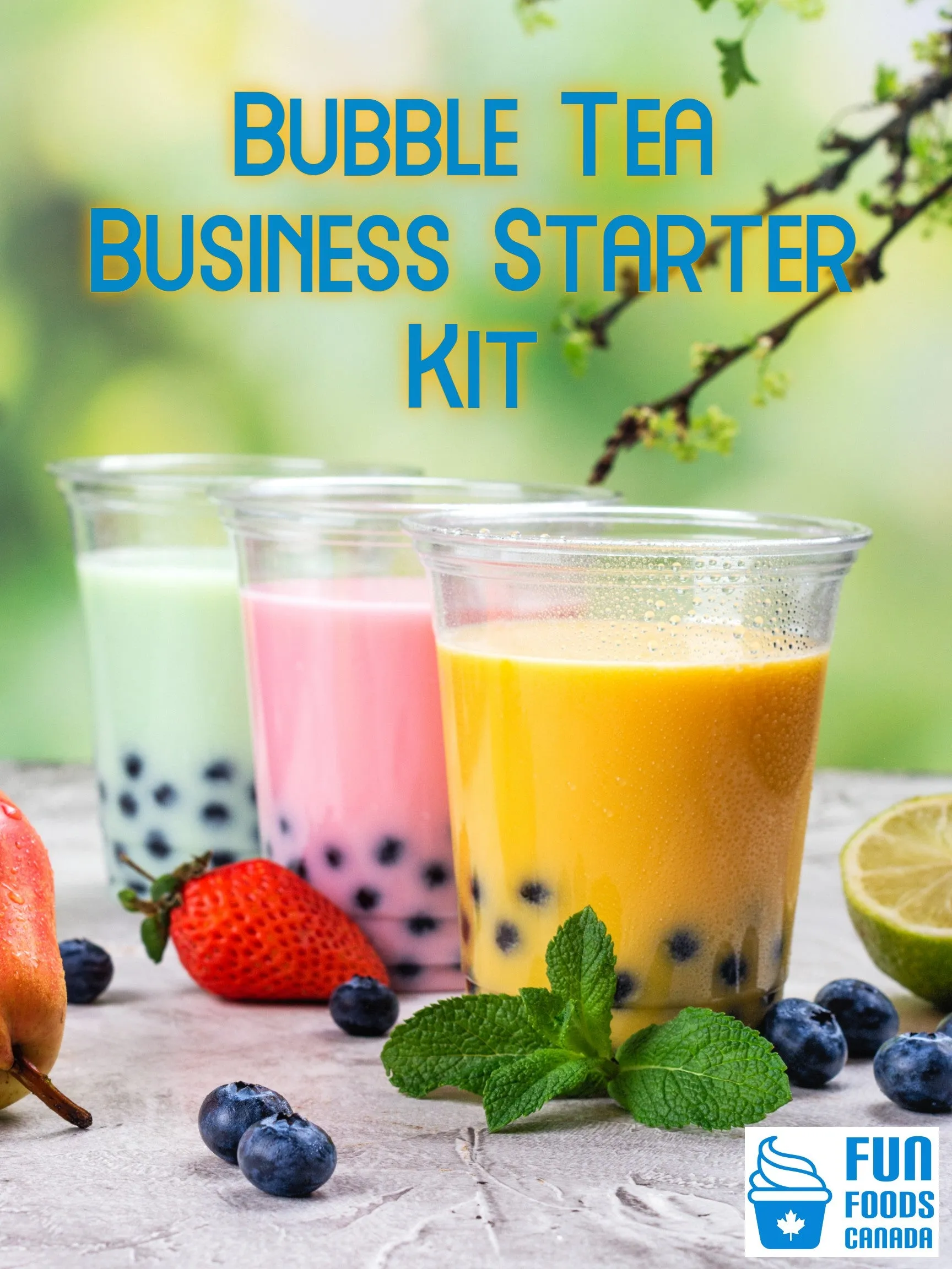 Bubble Tea Business Starter Kit - Start Your Own Bubble Tea Store or Add Bubble Tea to Your Current Business.