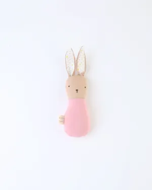 Bunny Rattle - Pink