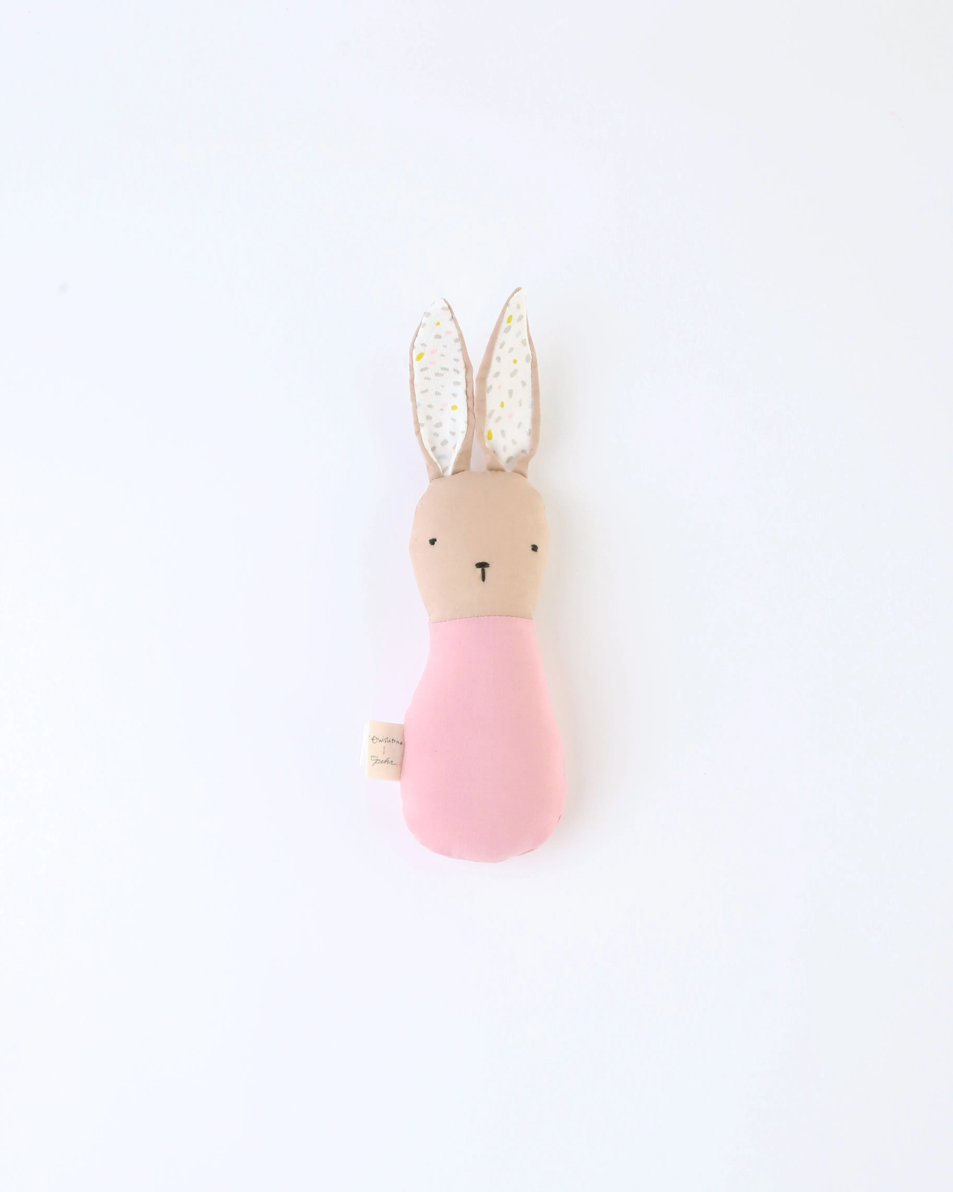 Bunny Rattle - Pink