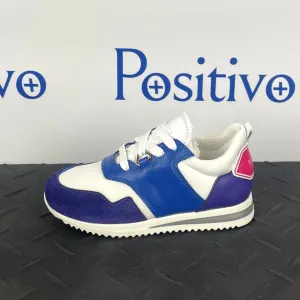 Buscemi Ventura Kid Purple Trio Leather Sneakers
