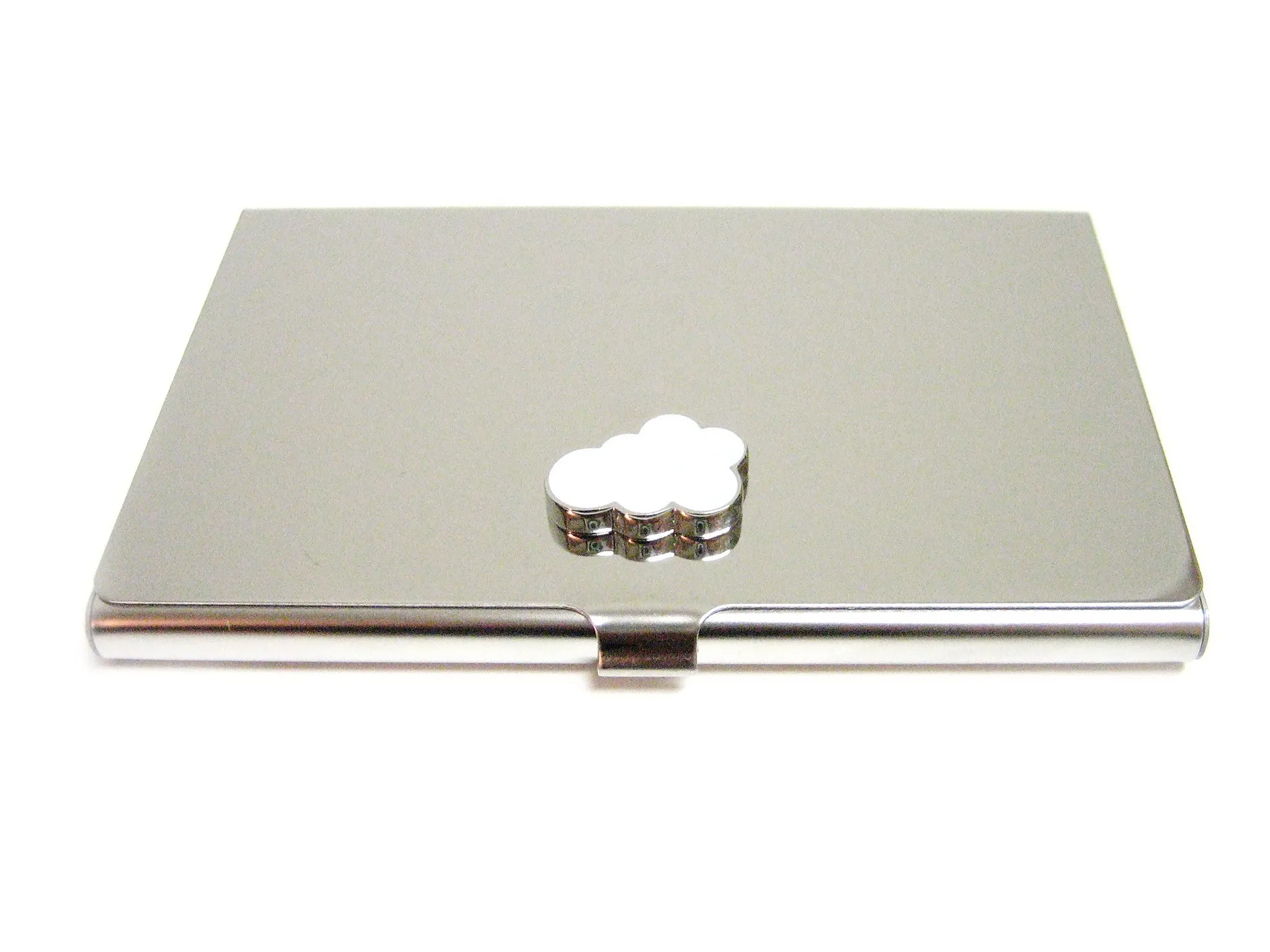 Business Card Holder with Cloud Pendant