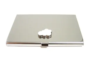Business Card Holder with Cloud Pendant