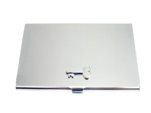 Business Card Holder with Key Pendant