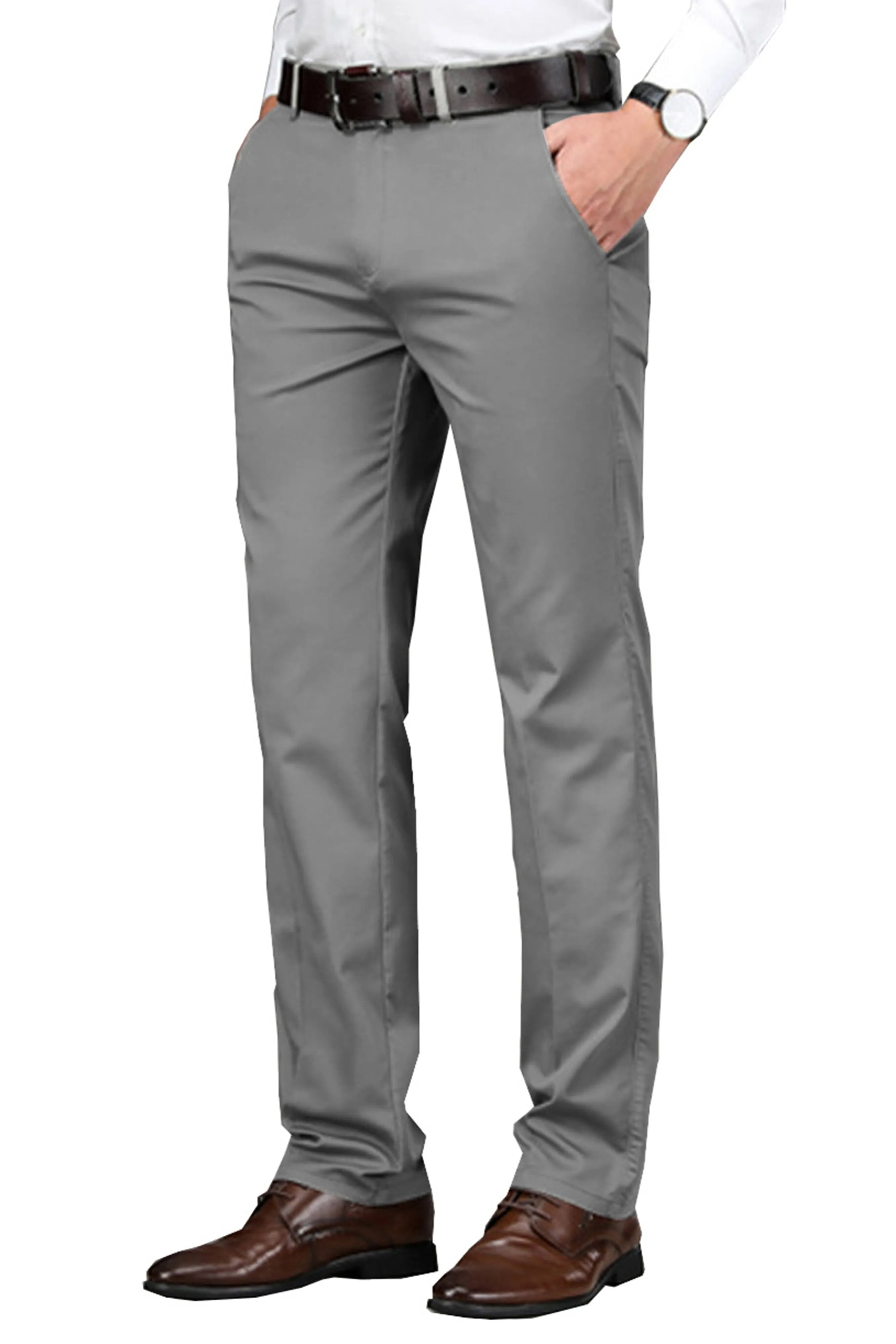 Business Professional Straight Casual Men's Suit Pants
