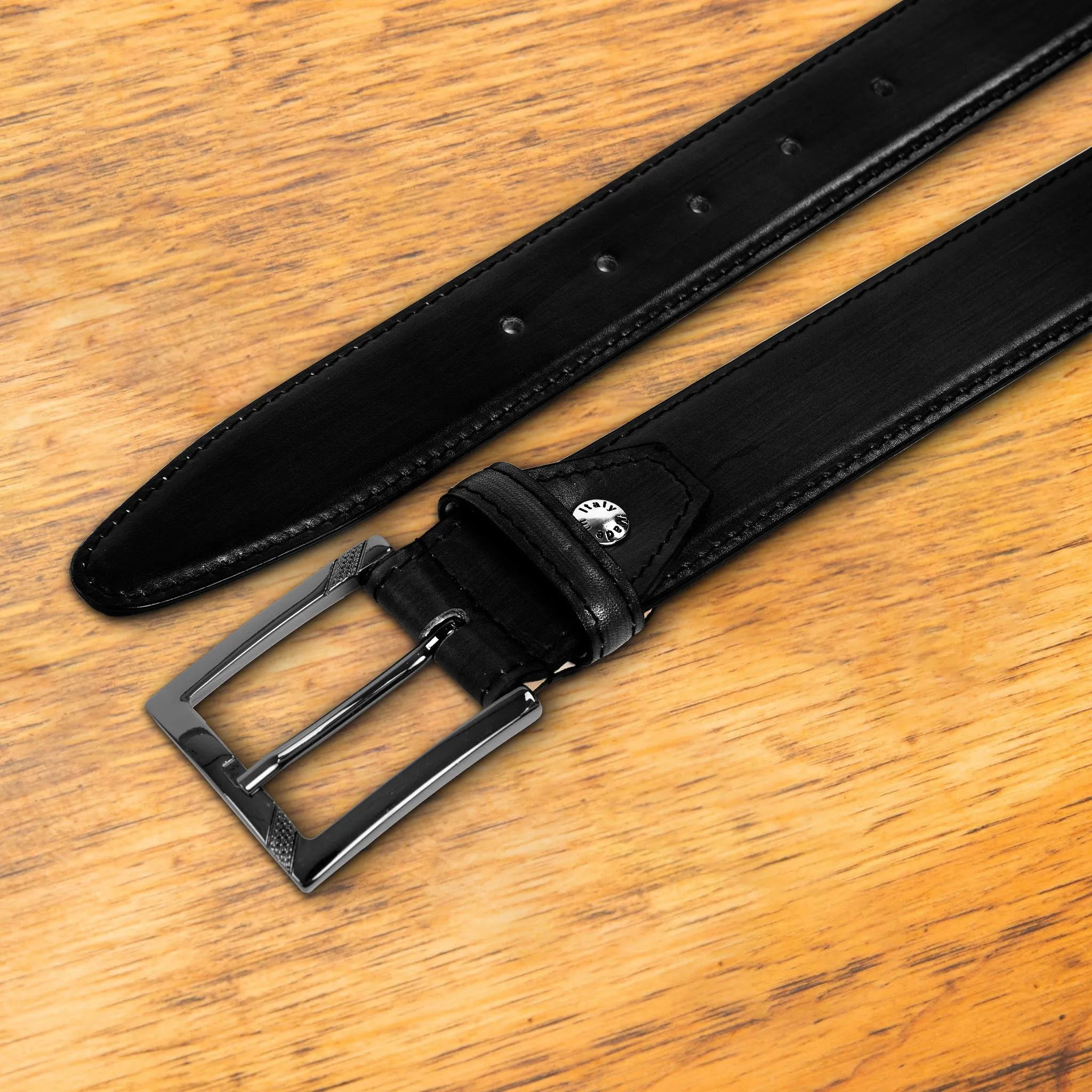 C1450 Calzoleria Toscana Leather Dress Belt