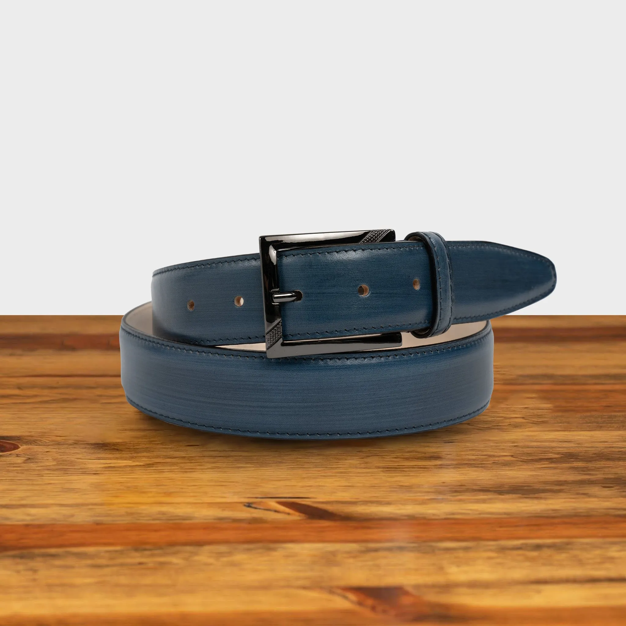 C1450 Calzoleria Toscana Leather Dress Belt