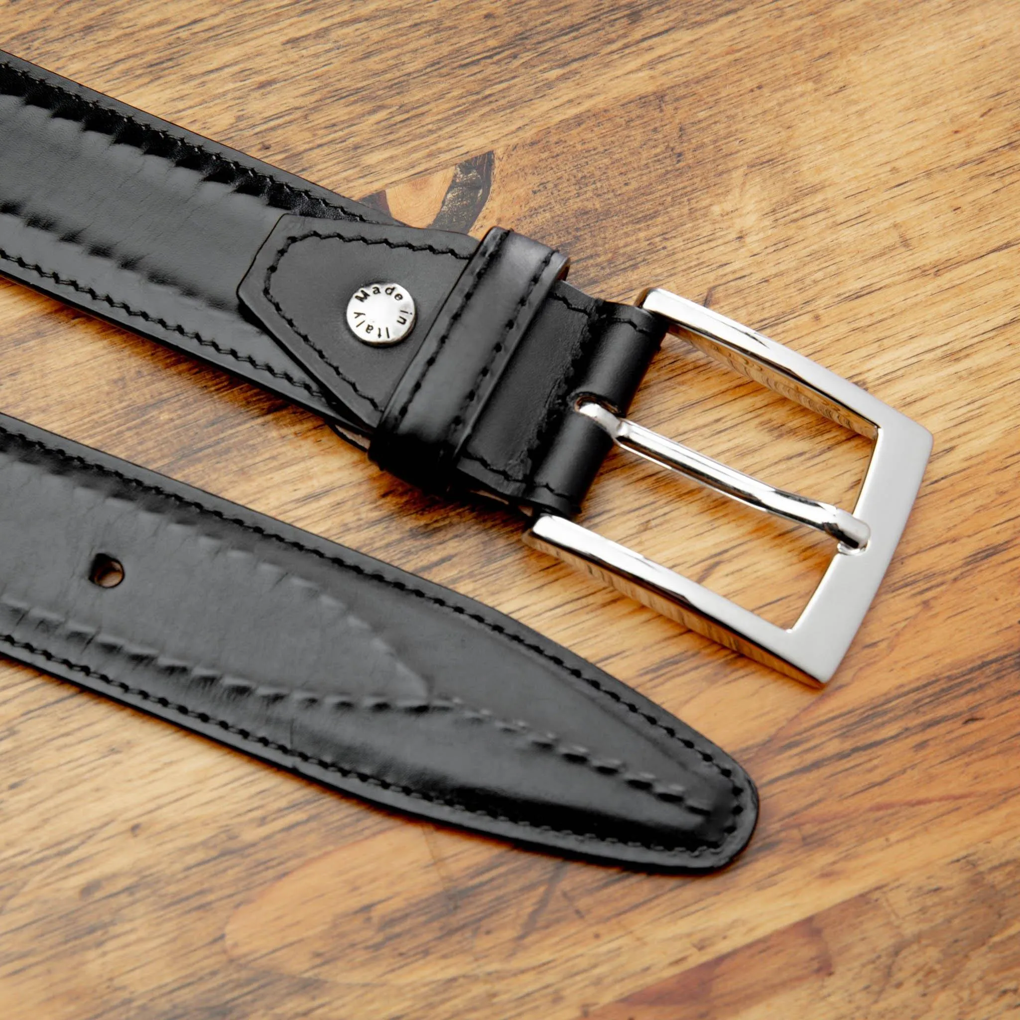 C2216 Calzoleria Toscana Inner Stitched Dress Belt