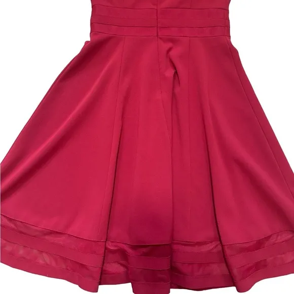 Calvin Klein Red Dress- Size 2