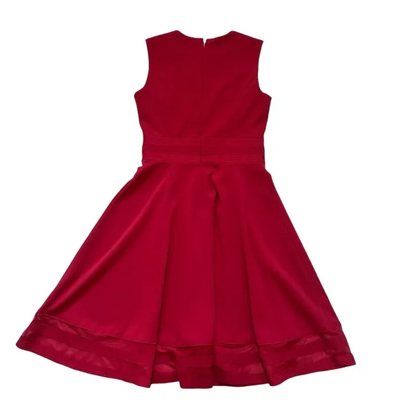 Calvin Klein Red Dress- Size 2