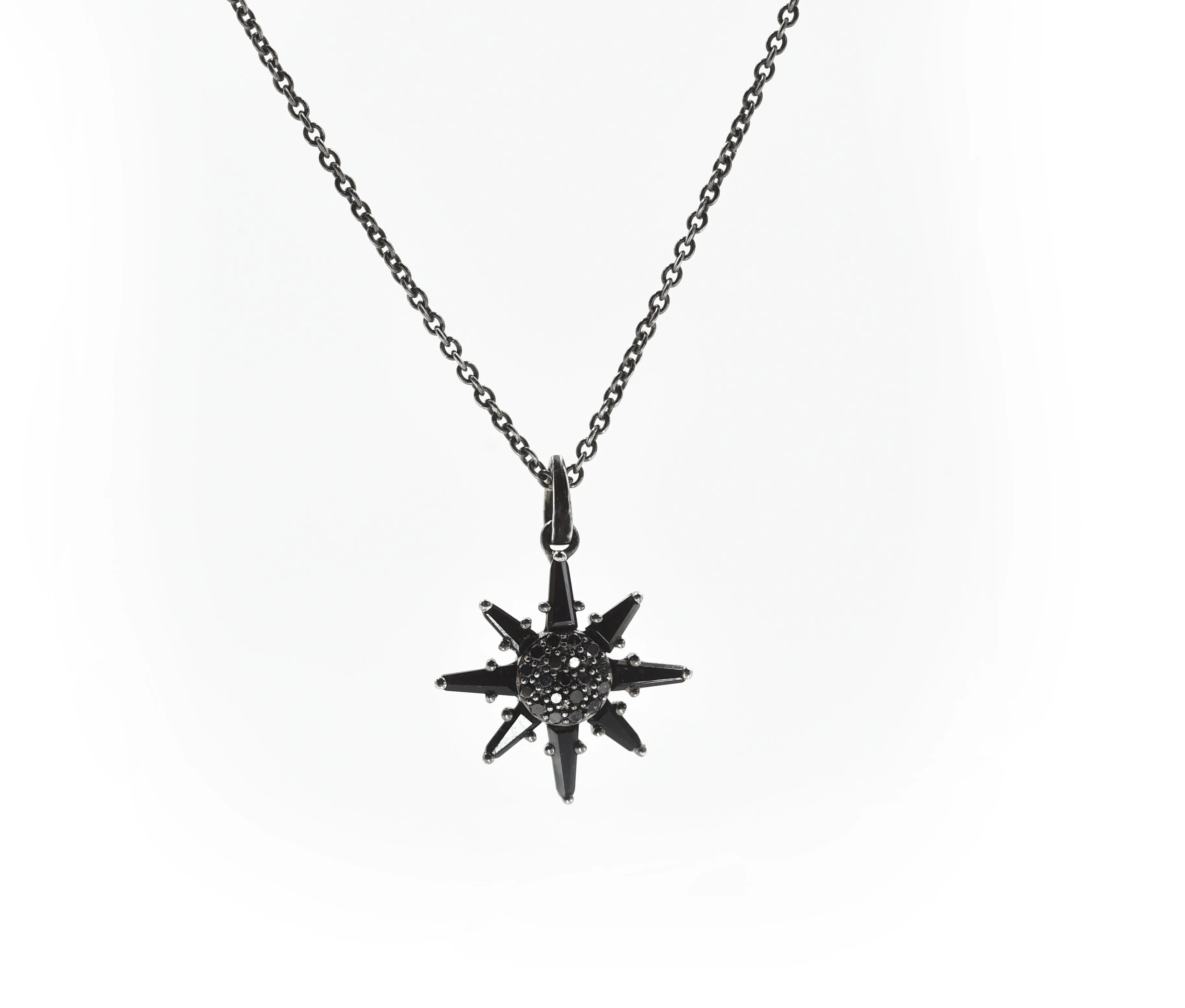 Calypso Necklace Black Diamonds