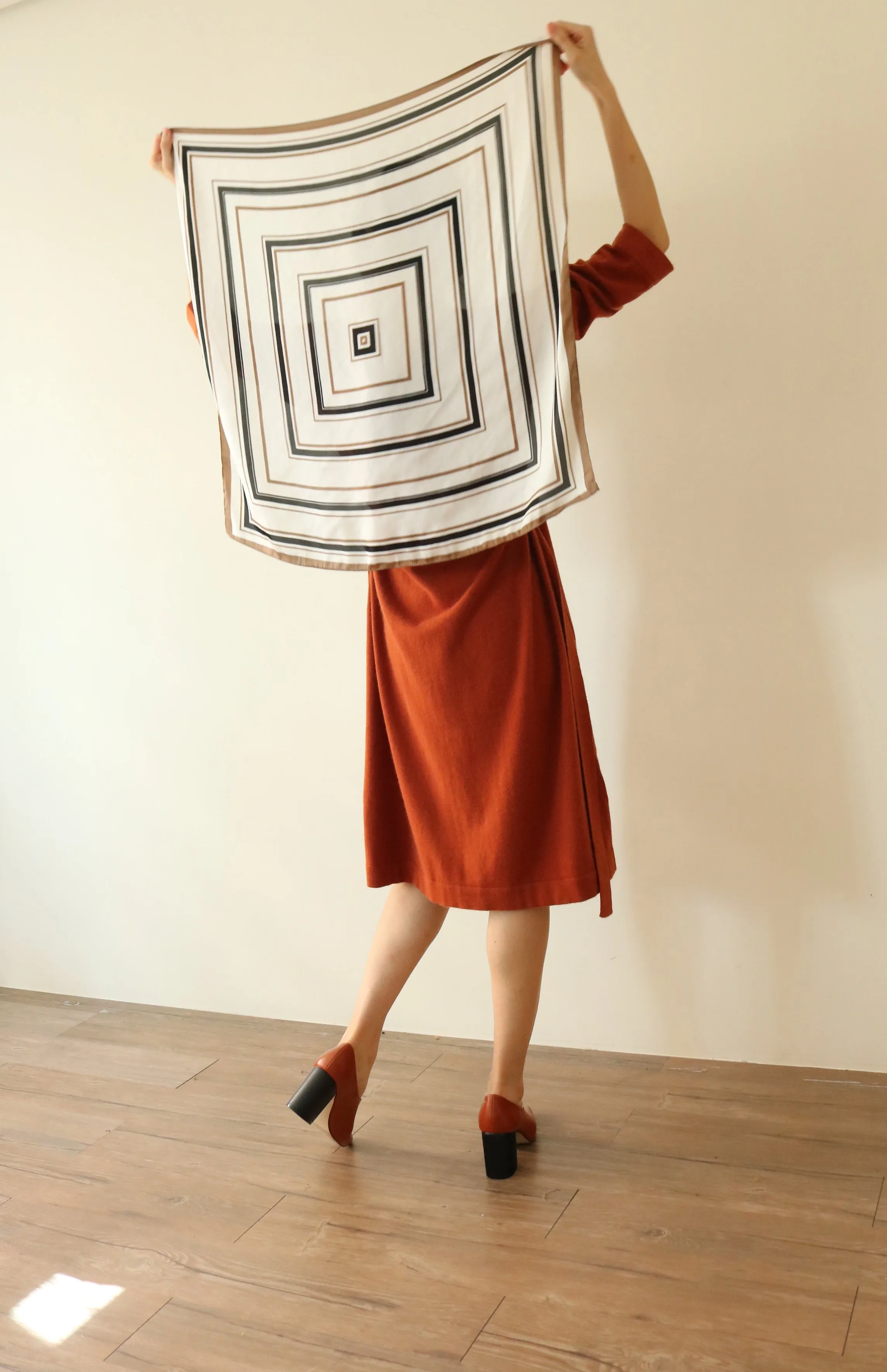 Camberwell cardigan- Terracotta