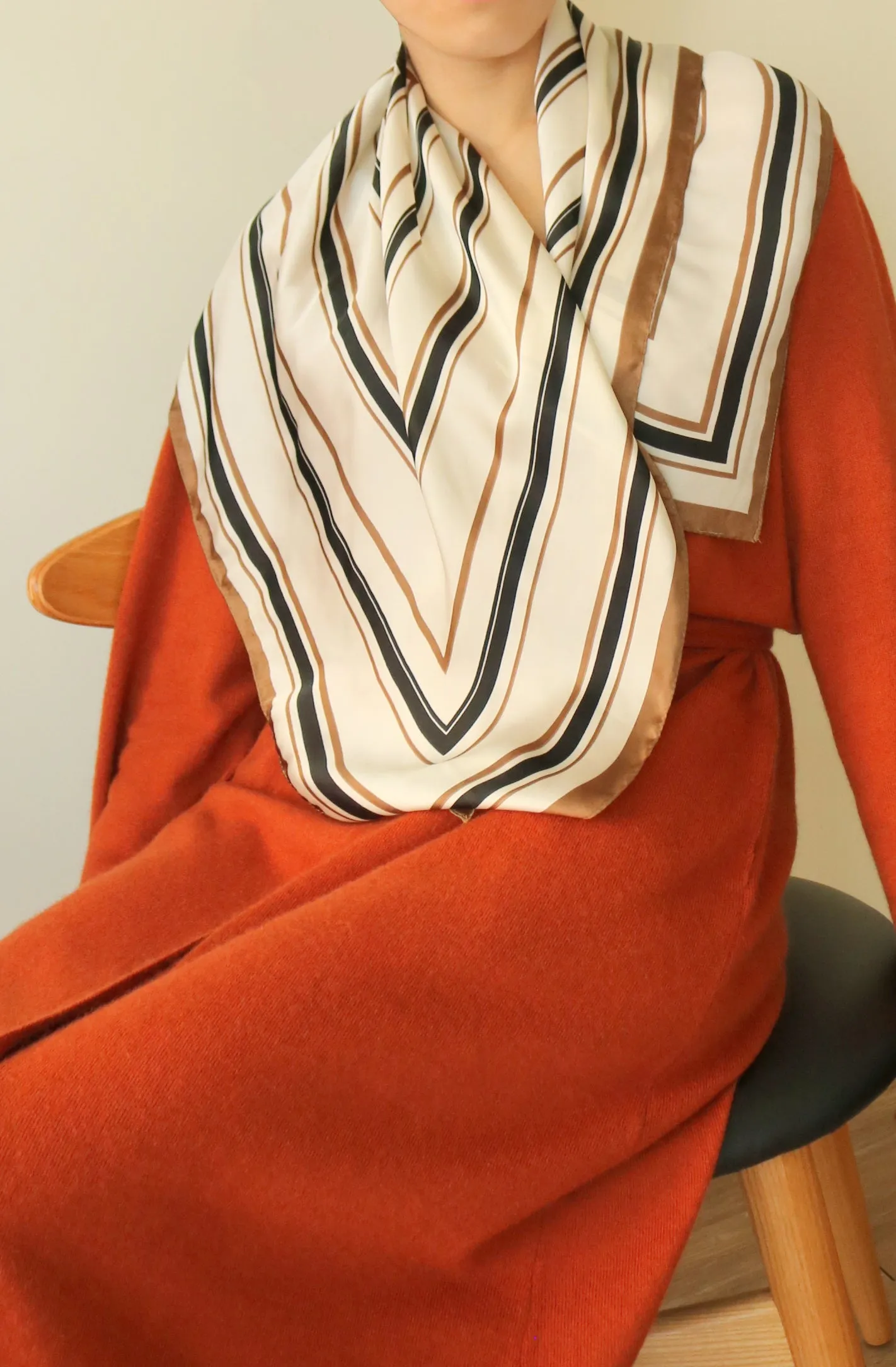Camberwell cardigan- Terracotta