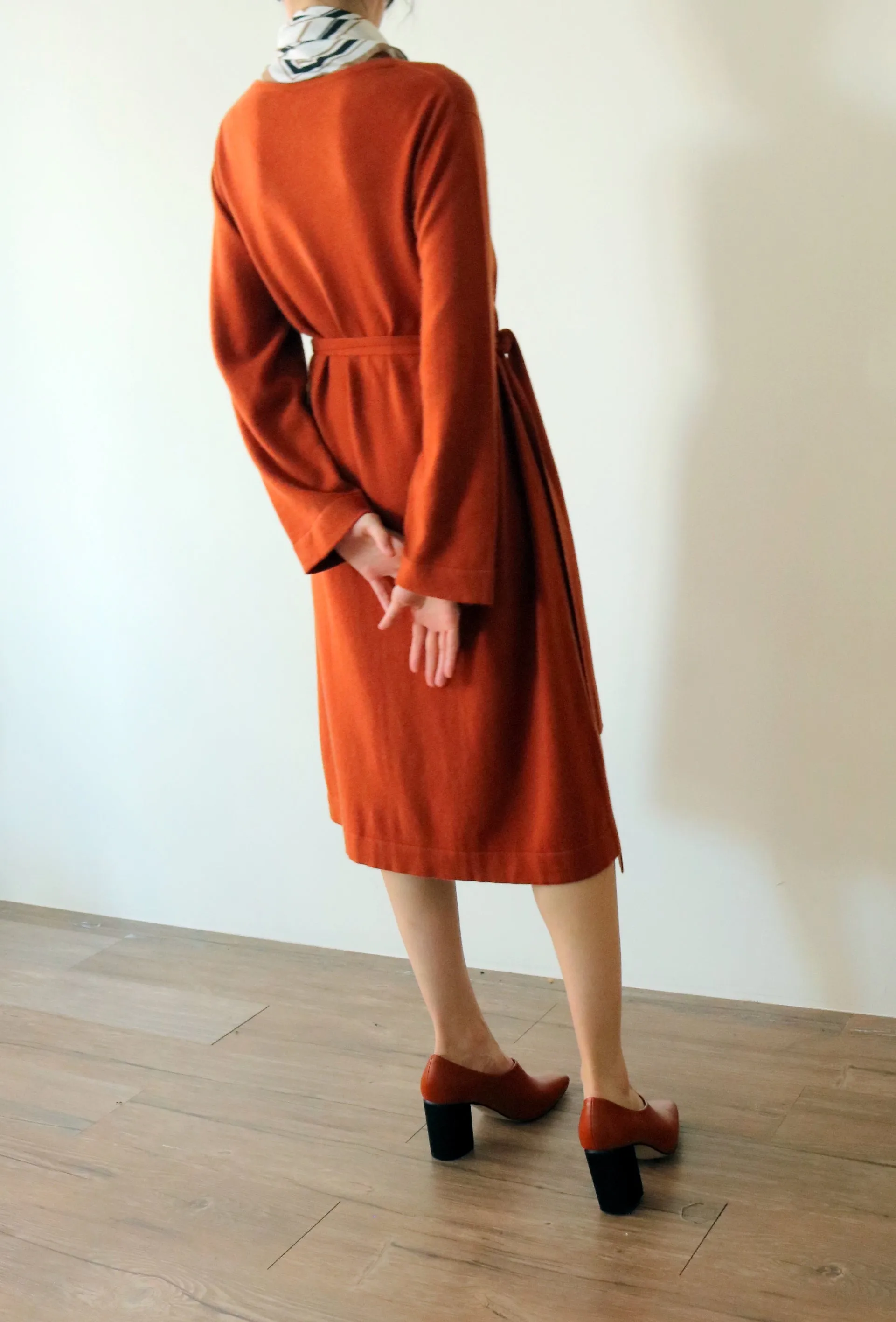 Camberwell cardigan- Terracotta