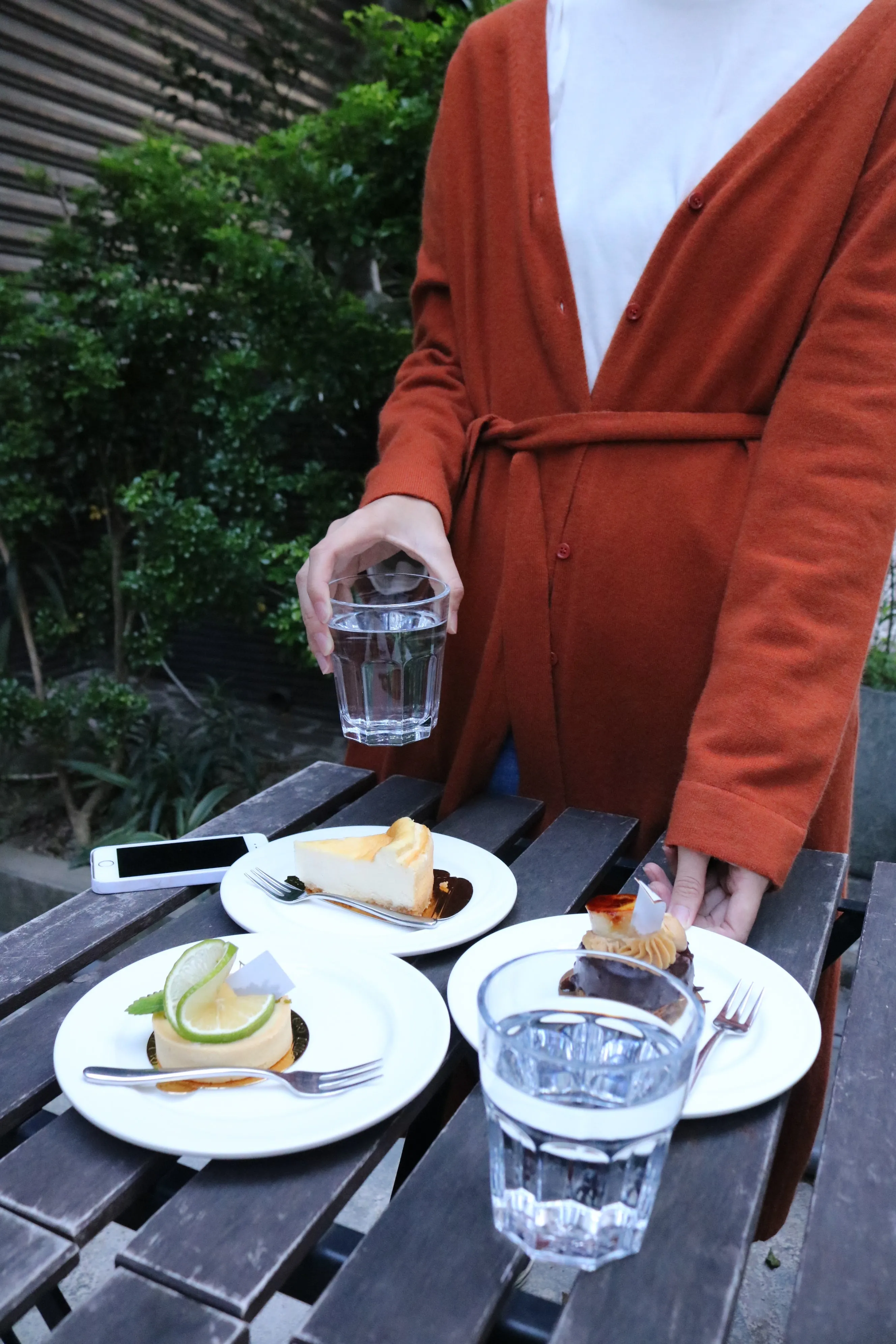 Camberwell cardigan- Terracotta
