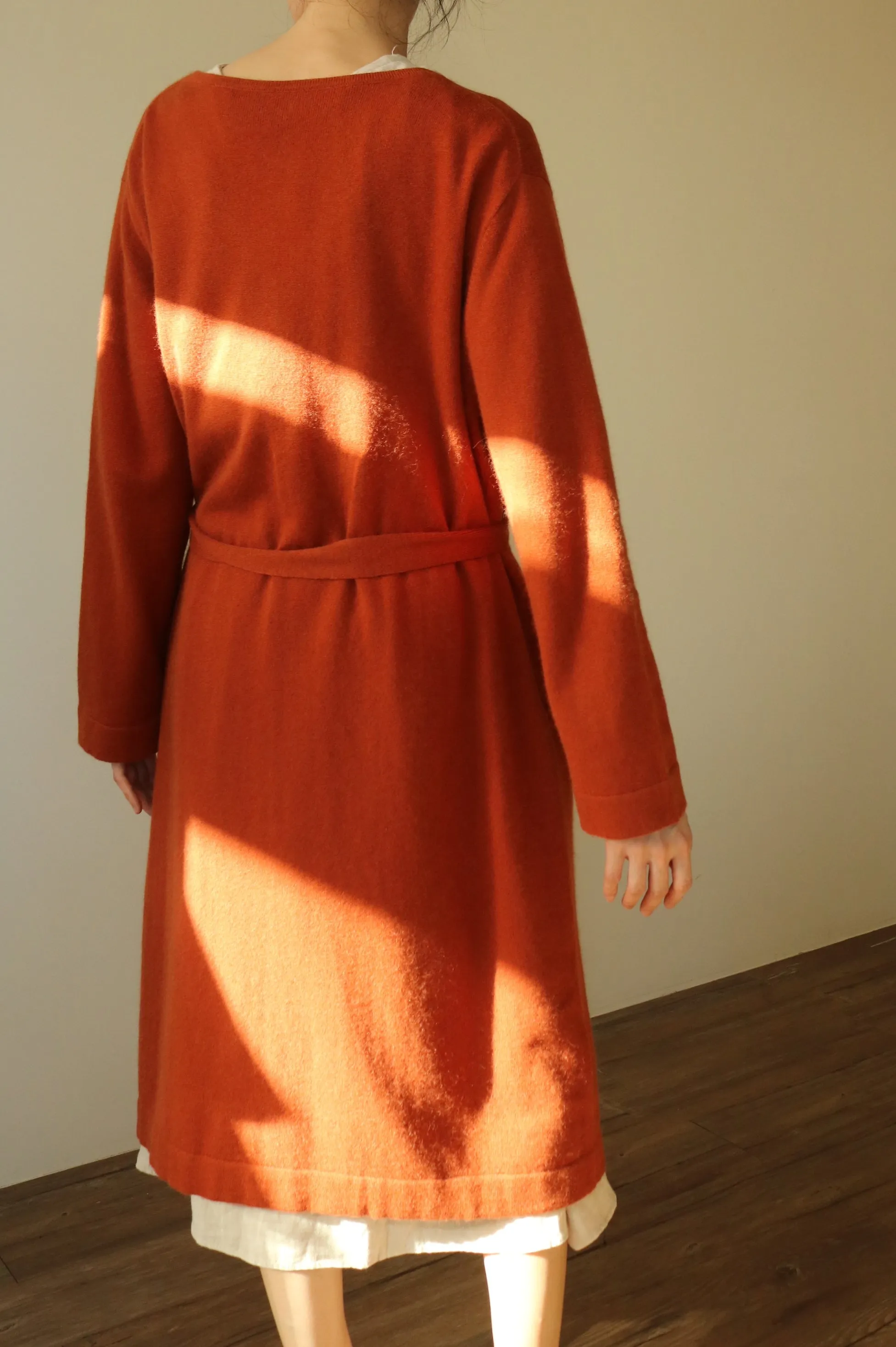 Camberwell cardigan- Terracotta