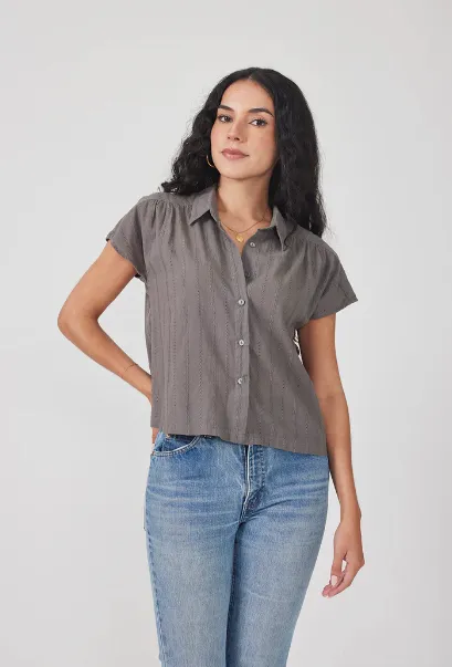 Carol Blouse - Embroidered Cotton SALE