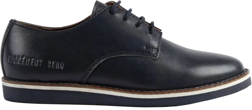 CARREMENT BEAU BOYS LEATHER DERBY SHOES