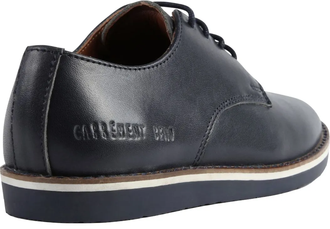 CARREMENT BEAU BOYS LEATHER DERBY SHOES