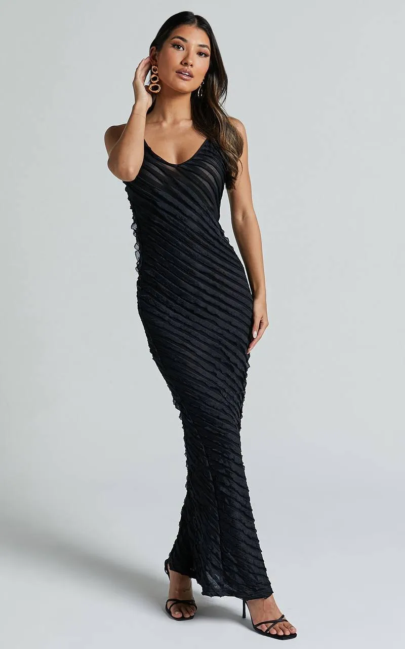 Carys | Strappy Maxi Dress