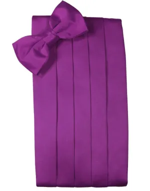 Cassis Luxury Kids Satin Cummerbund