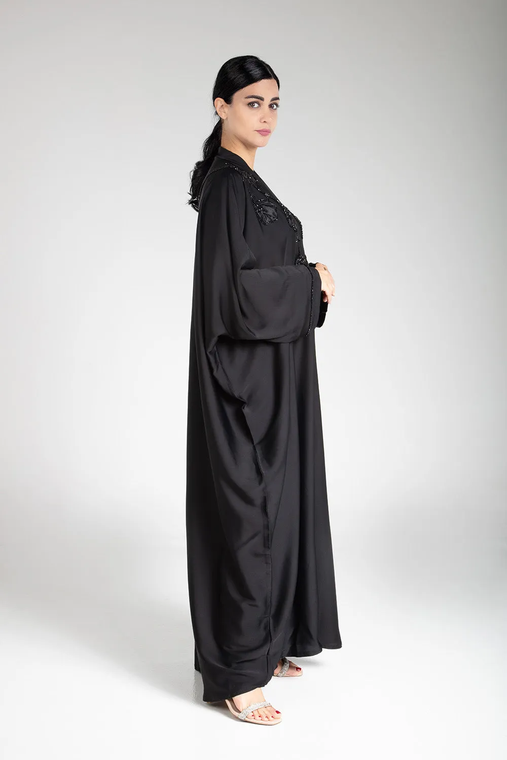 Celestial Drape Open Abaya
