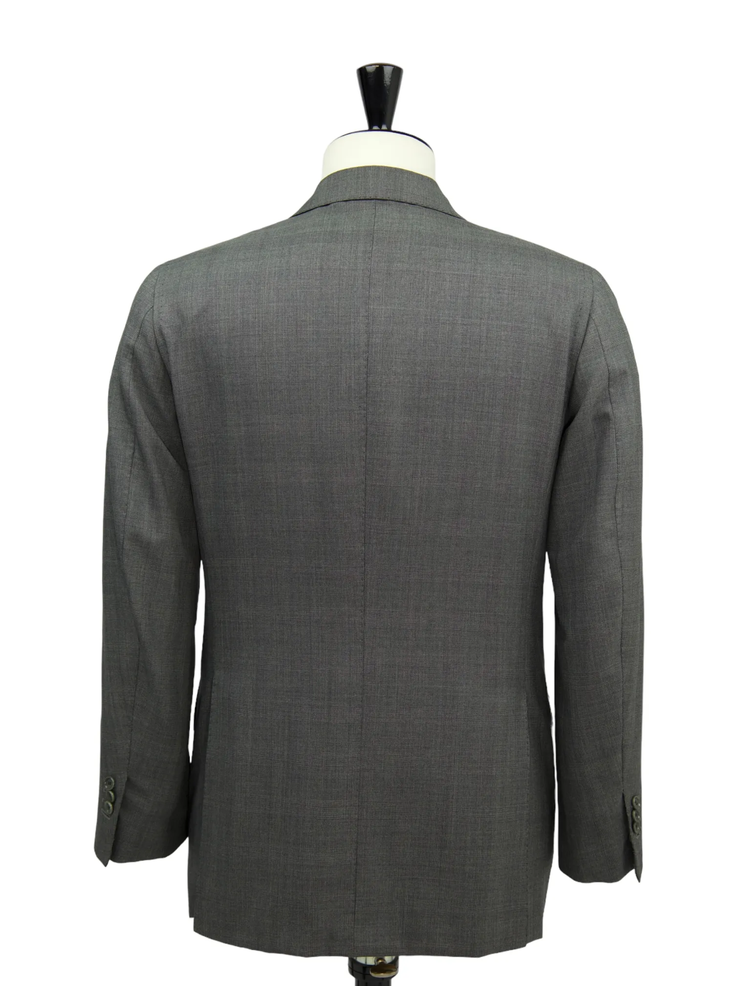 Cesare Attolini Grey Super 130's Glenplaid Suit