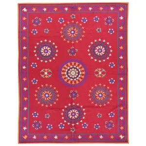 Chain-Stitched Fine India Handmade Wool Rug (Size 4.11 X 7.1) Brrsf-6078