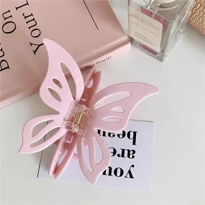 Chic Hollowed-out Butterfly Chignon Claw Clip Hair Clip