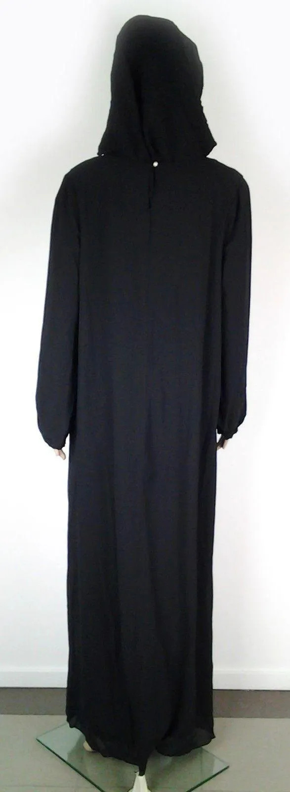 Chiffon Kaftan Islamic Abaya Jilbab Long Sleeve HSZ2001 (US14/16EU44/46UK18/20)