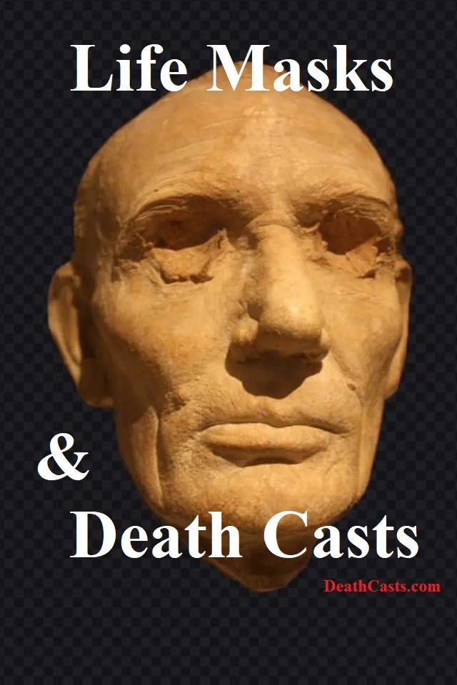 Chopin life mask Head and hand death cast