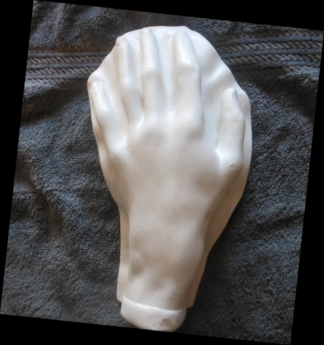 Chopin life mask Head and hand death cast