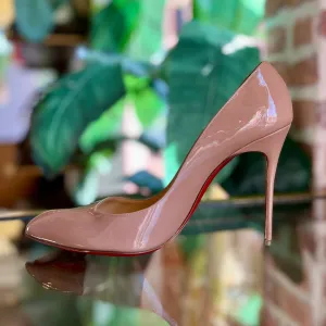 CHRISTIAN LOUBOUTIN Corneille 100 Patent Leather Heels Size 41
