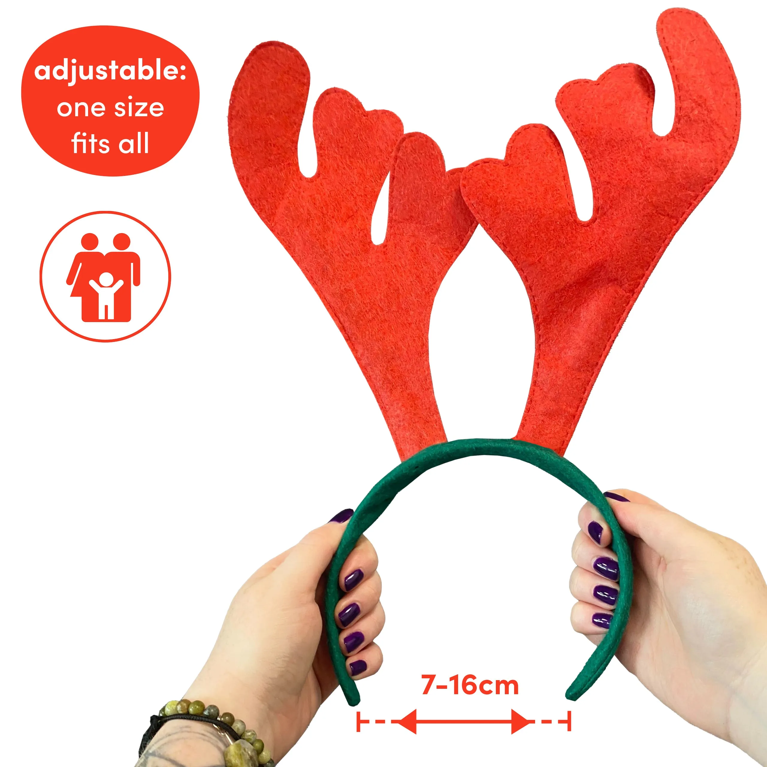 Christmas Reindeer Antler Headbands