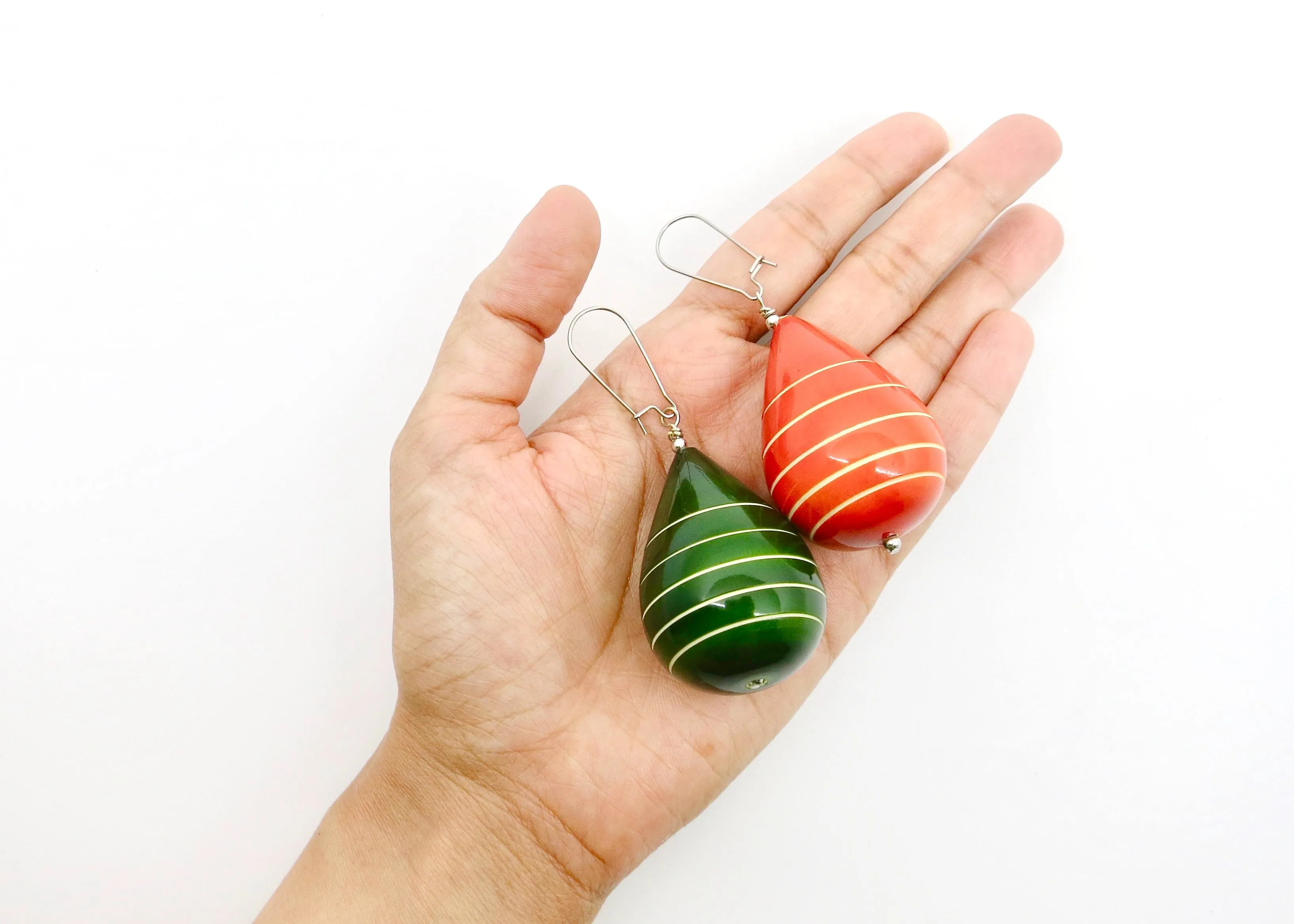 Chubby Rain earrings (available in 4 different colors)