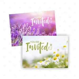 Class Invitations : Lavender (20 per pack)