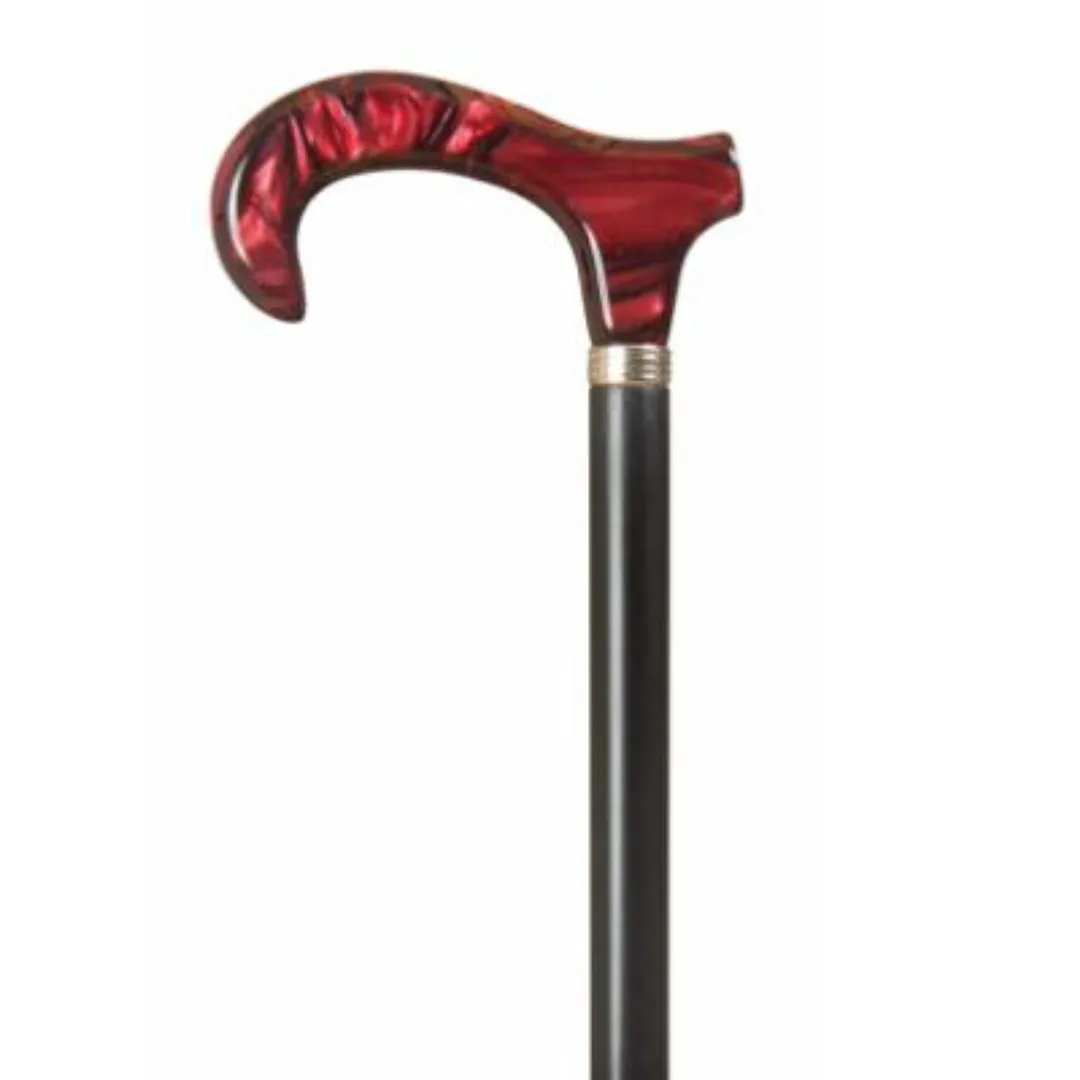 Classic Canes - Ladies Acrylic Derby Modern Cane Walking Stick