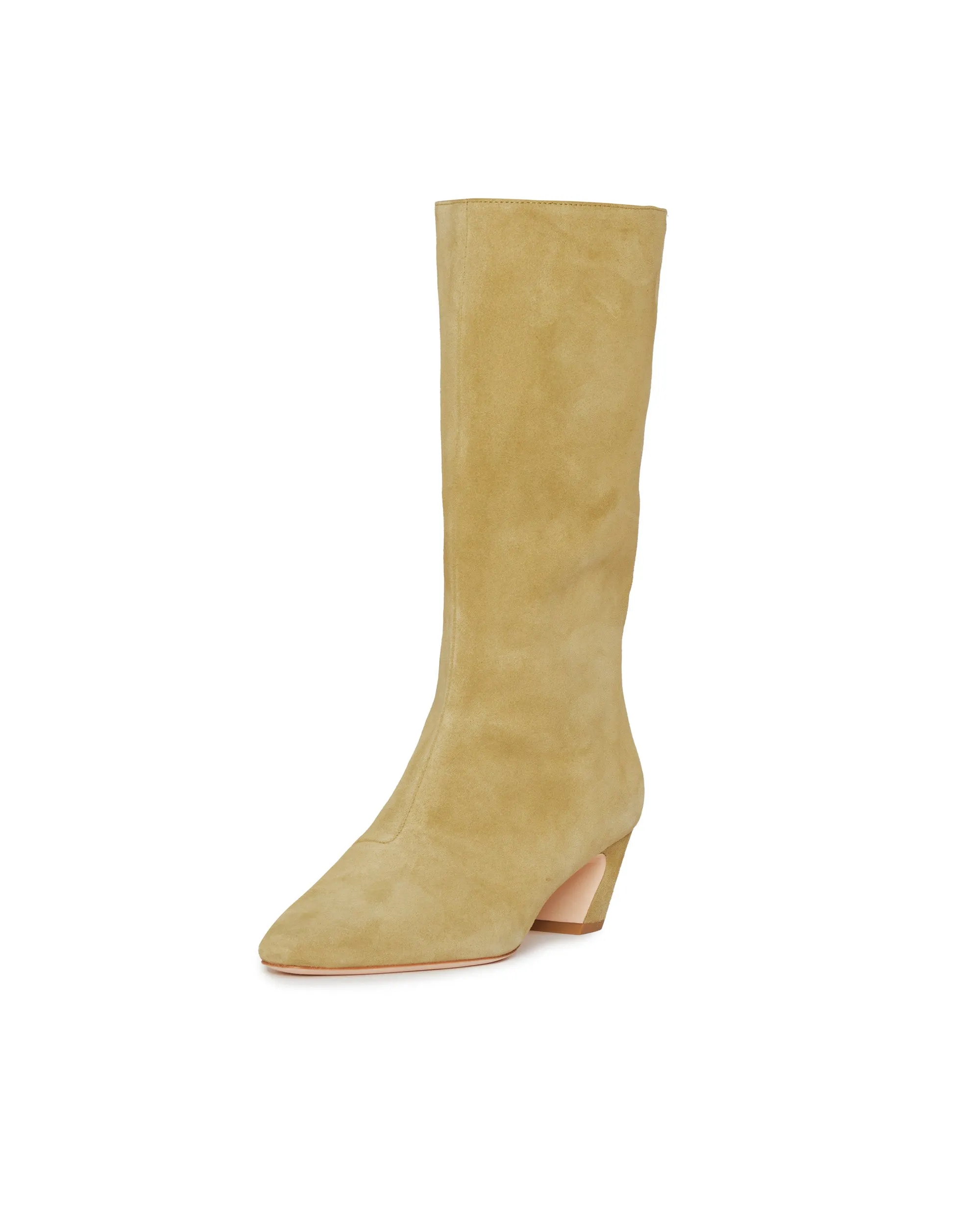 Cleo Kicked Heel Calf Boot