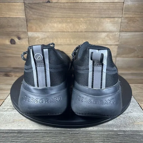 Cole Haan Men's Size 9.5 M Zerogrand Journey Shoes Runner Black Lace up C35538