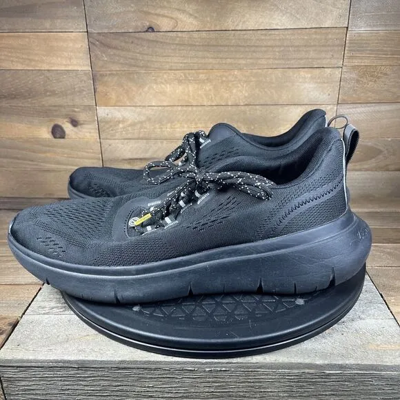 Cole Haan Men's Size 9.5 M Zerogrand Journey Shoes Runner Black Lace up C35538