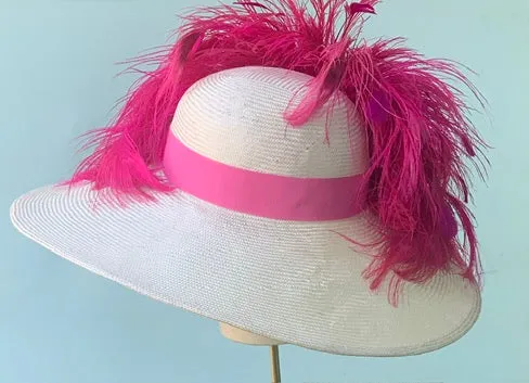 Corinne by Eggcup Designs in White and Pink