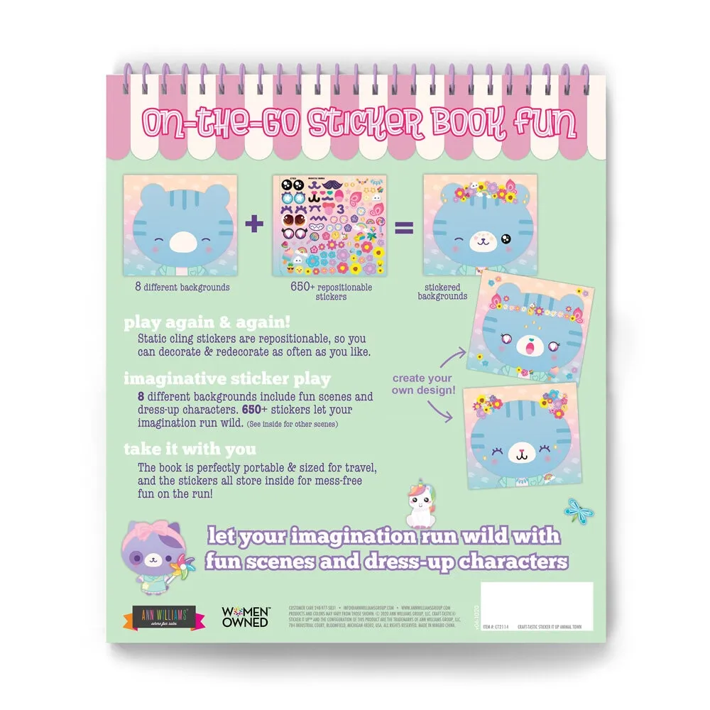 Craft-tastic Sticker It Up - Animal Town