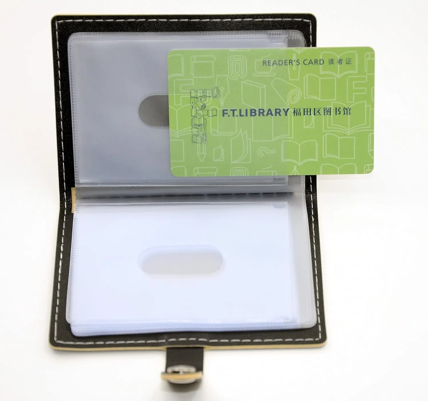 Credit card holder wallet soft leather business card holder