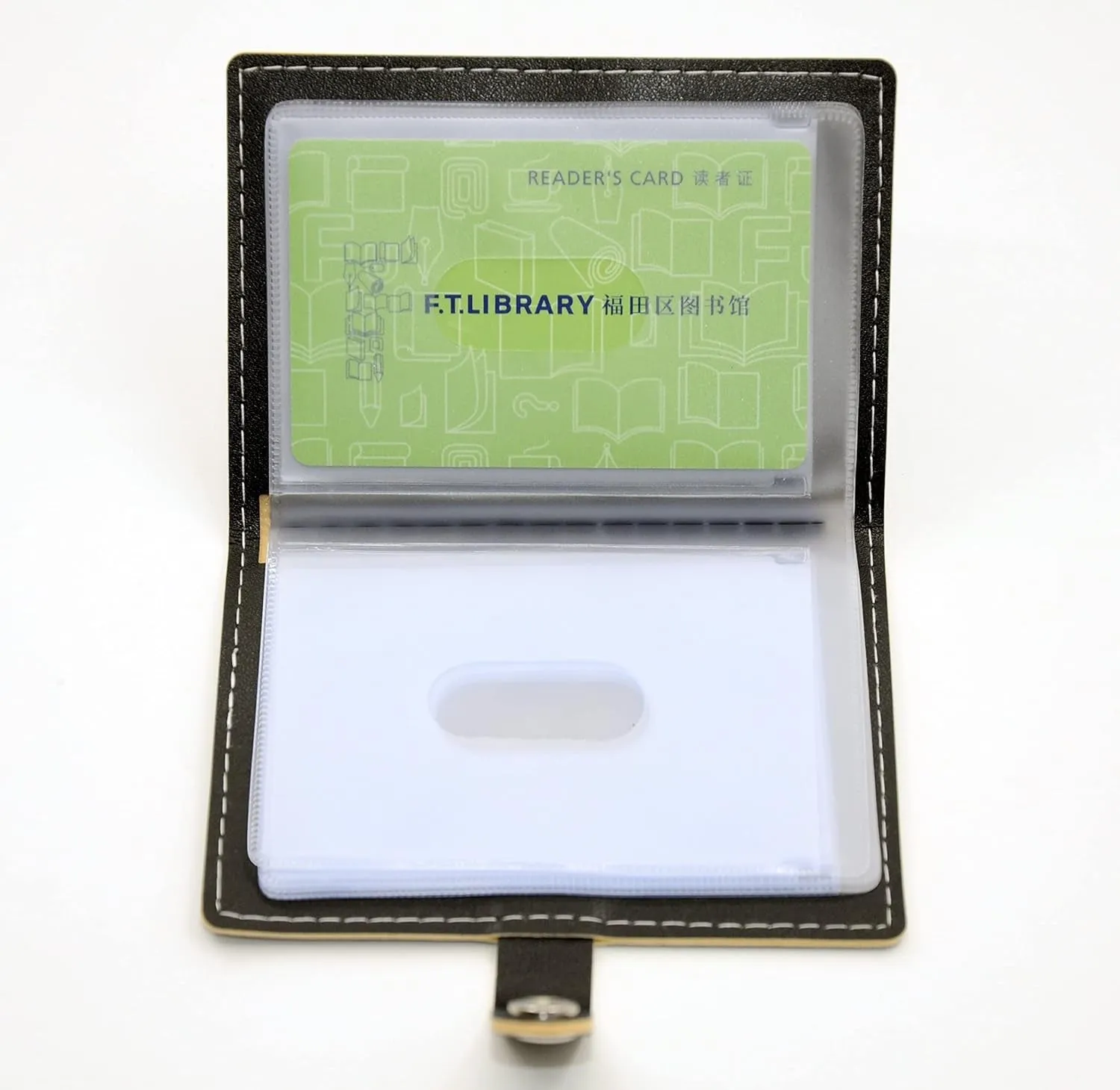 Credit card holder wallet soft leather business card holder