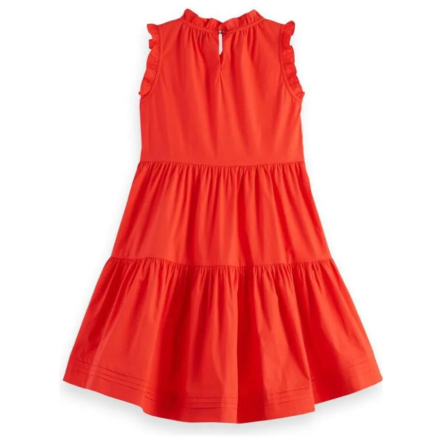 Crispy Wider-Fit Dress - Poppy